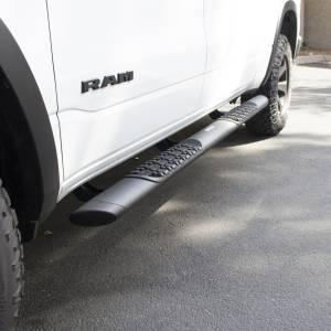 Go Rhino - V-Series V3 5" Side Steps - 87" Long - Side Step Bars + Mounting Brackets Kit - Image 8