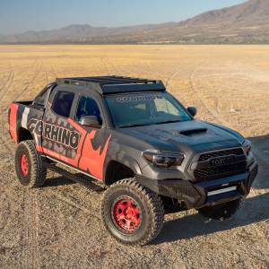 Go Rhino - V-Series V3 Aluminum Side Steps and Mounting Brackets Kit - Textured Black  - Double Cab Only - Image 4