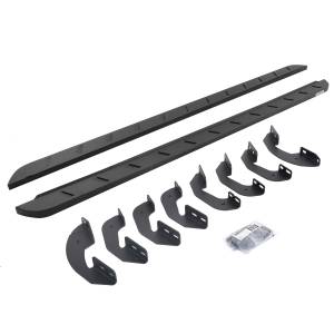 RB10 Slim Line Running Boards w/Mounting Brackets Kit