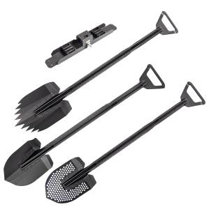 Xventure Gear - Three-Shovel System with Mounting Bracket
