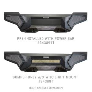 Go Rhino - Element Front Bumper with Power Actuated Hide-Away Light Bar Mount - Image 9