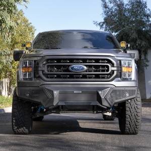 Go Rhino - Element Front Bumper with Power Actuated Hide-Away Light Bar Mount - Image 5