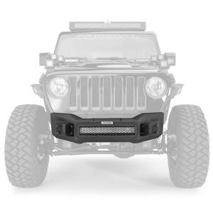 Rockline Winch-Ready Front Stubby Bumper For Jeep