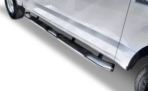 5" OE Xtreme Composite Side Steps - Step Bars w/Mounting Brackets