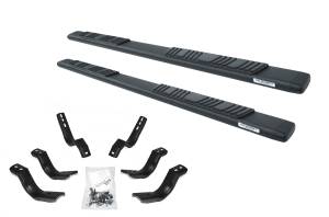 5" OE Xtreme Low Profile Side Steps - Step Bars w/Mounting Brackets