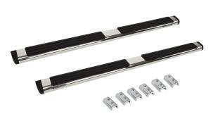 6" OE Xtreme Side Steps - Step Bars w/Mounting Brackets