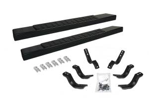 6" OE Xtreme II Side Steps - Step Bars w/Mounting Brackets