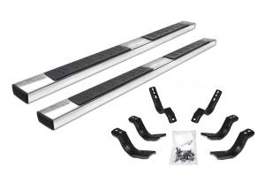 6" OE Xtreme II Side Steps with Mounting Brackets Kit - Double Cab Only