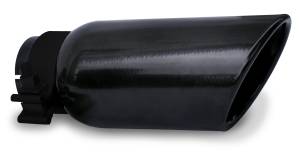 Black Powder Coated Stainless Steel Exhaust Tip