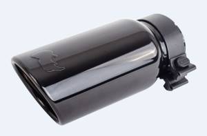 Black Chrome Stainless Steel Exhaust Tip