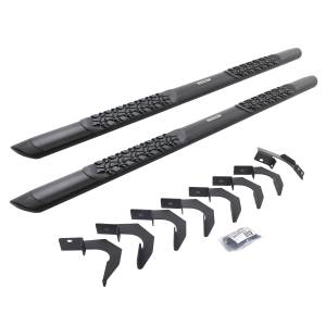 V-Series V3 5" Side Steps - 80" Long - Side Step Bars + Mounting Brackets Kit