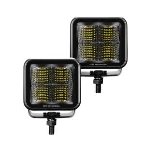 Blackout Series LED Lights - Pair of 2x2 LED Cube Flood Light Kit