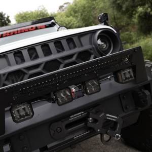 Go Rhino - Blackout Series LED Lights - Pair of 4x3 LED Cube Sideline Spot Light Kit - Image 4