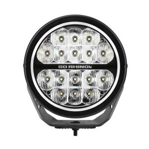 Blackout Series LED Lights - 7" Maxround LED Spot Light With Daytime Running Light
