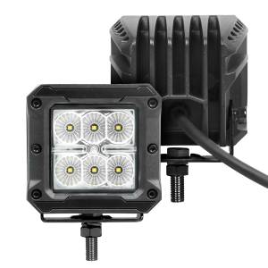 Go Rhino - Bright Series LED Lights - Pair of 3x3 LED Cube Flood Light Kit - Image 2