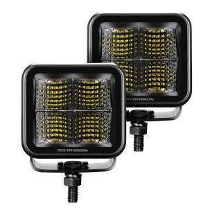 Blackout Series LED Lights - Pair of 3x3 LED Cube Flood Light Kit