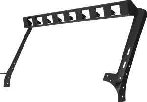 Go Rhino - WLF Windshield Light Frame for Jeep JK - Fits Eight 3" LED Cube Lights - Image 2