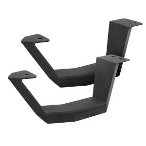 Go Rhino - RB20 Running Boards with Brackets, 2 Pairs Drop Steps Kit - Crew Max - Image 5