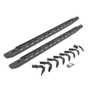 RB30 Slim Line Running Boards w/Mounting Bracket Kit