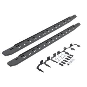 RB30 Slim Line Running Boards w/Mounting Bracket Kit