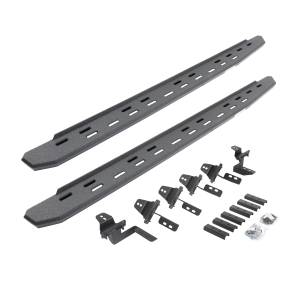 RB30 Slim Line Running Boards w/Mounting Bracket Kit