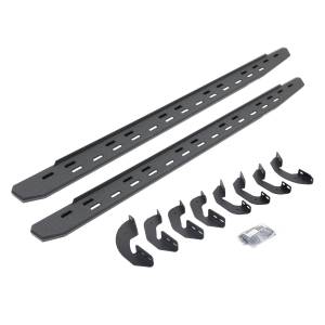 RB30 Slim Line Running Boards with Bracket Kit - Double Cab Only