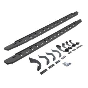 RB30 Slim Line Running Boards with Brackets Kit - Crew Max Only