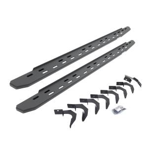 RB30 Slim Line Running Boards w/Mounting Bracket Kit