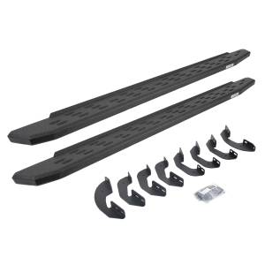 RB30 Running Boards w/Mounting Bracket Kit - Double Cab