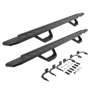 RB30 Running Boards w/Mounting Brackets, 2 Pairs Drop Steps Kit