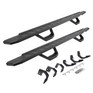 RB30 Running Boards w/Mounting Brackets, 2 Pairs Drop Steps Kit