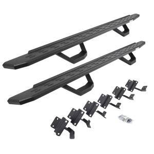 RB30 Running Boards w/Mounting Brackets, 2 Pairs Drop Steps Kit