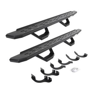 RB30 Running Boards w/Mounting Brackets, 2 Pairs Drop Steps Kit