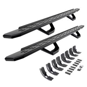 RB30 Running Boards w/Mounting Brackets, 2 Pairs Drop Steps Kit