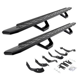 RB30 Running Boards w/Mounting Brackets, 2 Pairs Drop Steps Kit