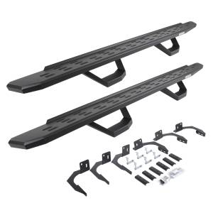 RB30 Running Boards w/Mounting Brackets, 2 Pairs Drop Steps Kit