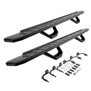 RB30 Running Boards w/Mounting Brackets, 2 Pairs Drop Steps Kit