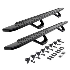 RB30 Running Boards w/Mounting Brackets, 2 Pairs Drop Steps Kit