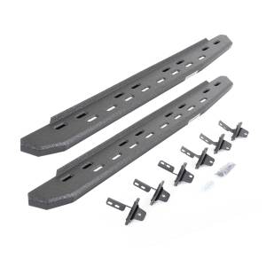 RB30 Slim Line Running Boards w/Mounting Bracket Kit