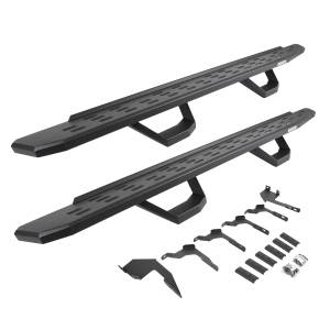 RB30 Running Boards w/Mounting Brackets, 2 Pairs Drop Steps Kit