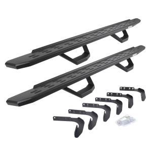 RB30 Running Boards w/Mounting Brackets, 2 Pairs Drop Steps Kit