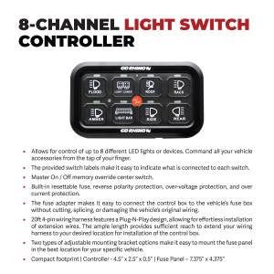Go Rhino - 8-Channel Light Switch Controller - Image 5