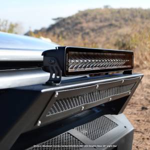 Go Rhino - Blackout Combo Series LED Lights - 21.5" Double Row LED Light Bar With Amber Lighting - Image 6