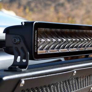 Go Rhino - Blackout Combo Series LED Lights - 50" Double Row LED Light Bar With Amber Lighting - Image 7