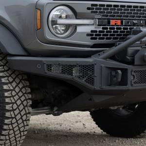 Go Rhino - Rockline Winch-Ready Front Stubby Bumper With Overrider For Ford Bronco - Image 8
