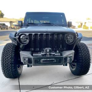 Go Rhino - Rockline Winch-Ready Front Stubby Bumper For Jeep - Image 8