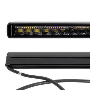Go Rhino - Blackout Combo Series LED Lights - 20.5" Single Row LED Light Bar With Amber Lighting - Image 4