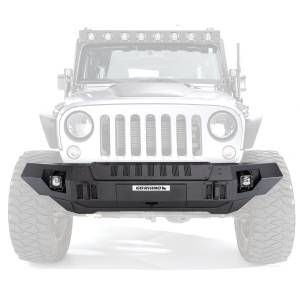 Trailline Winch Ready Front Straight Bumper For Jeep
