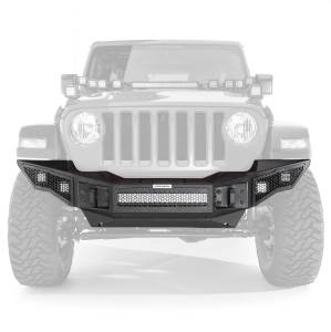 Rockline Winch-Ready Full Width Bumper For Jeep
