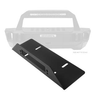 Rockline Bumper Fairlead Mount Plate For Jeep & Bronco
